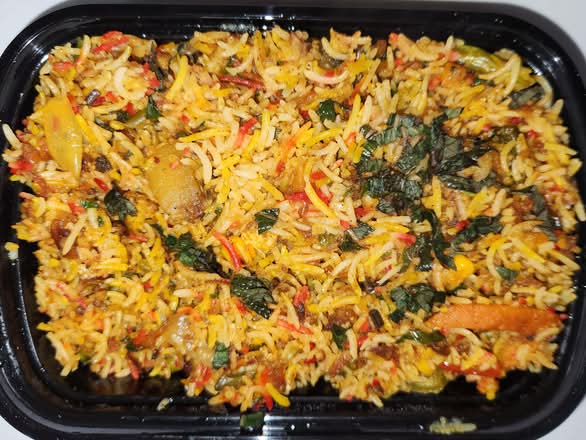Saffron Veg Biryani