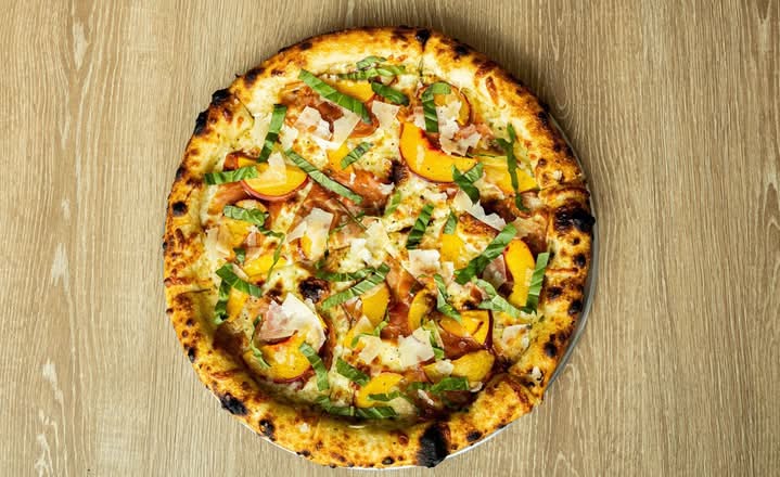 Peach & Prosciutto