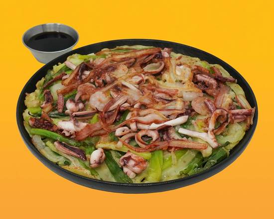 Seafood Pancake (해물파전)