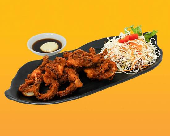 Deep Fried Squid Tantacles