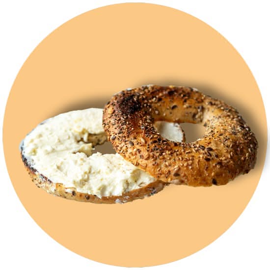 Bagel with Cream Cheese
