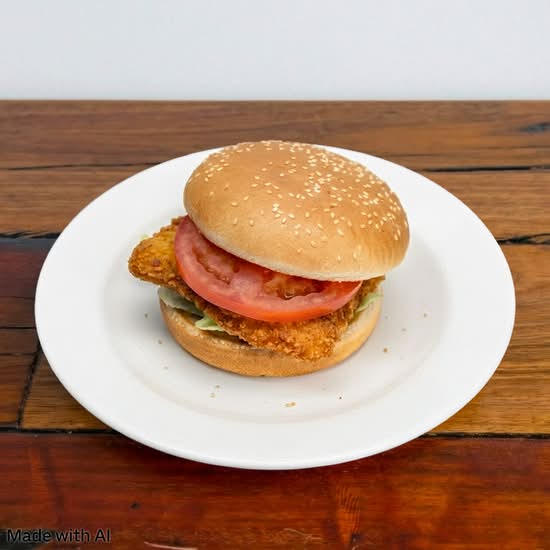 Burger De Poulet / Chicken Burger