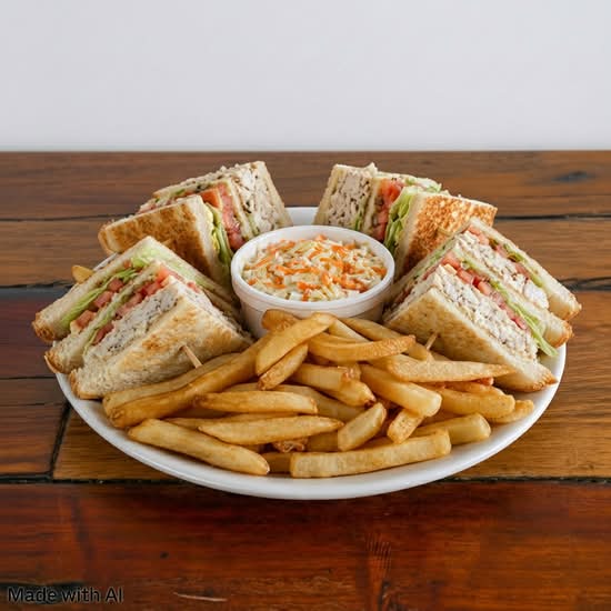 Assiette Clubhouse/ Clubhouse Platter