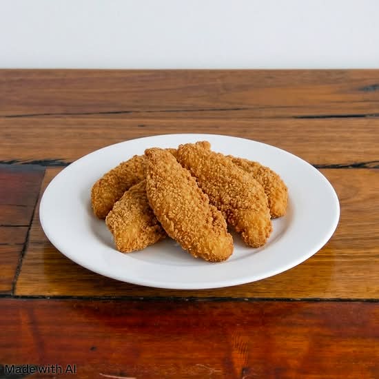 Doigts De Poulet (5 Morceaux) / Chicken Fingers (5 Pieces)