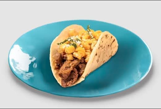 Steak Elote Taco