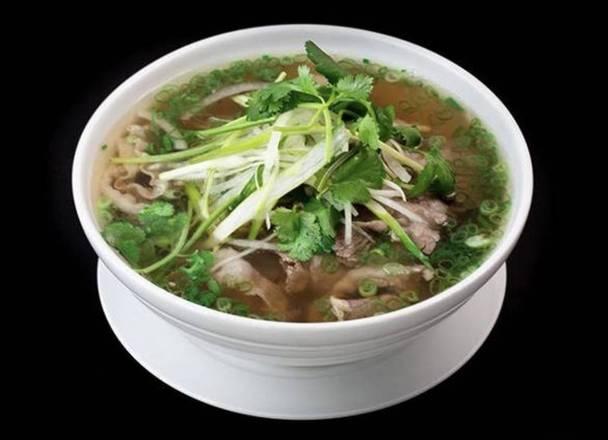 PTN - Rare Steak, Well done Brisket, and Rice Noodles