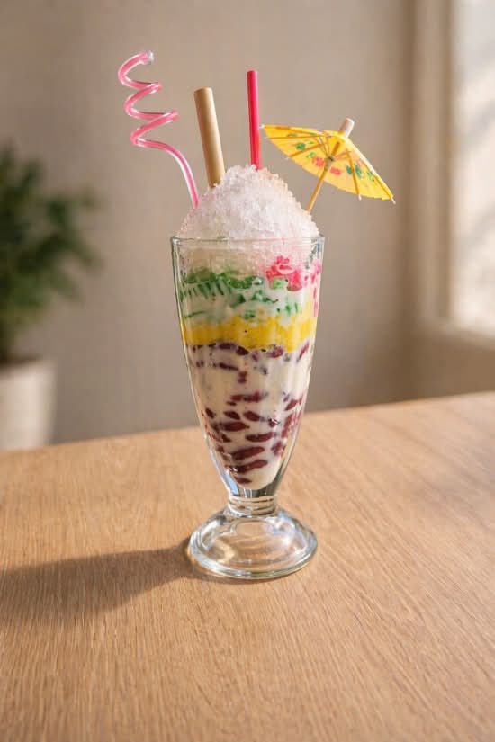 Three Color Bean Pudding