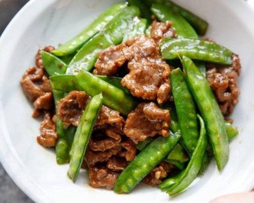Beef Snow Peas