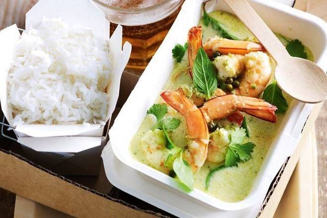 Green Curry Shrimp