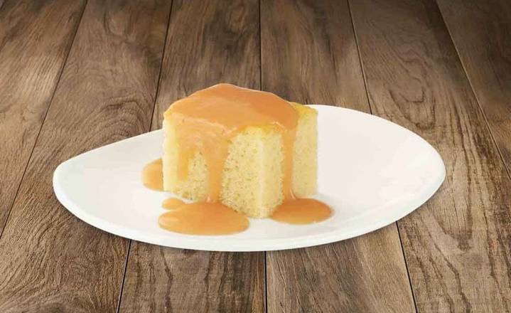 Gâteau vanillé avec sauce sucre à la crème / Vanilla Cake with Sugar Cream Sauce