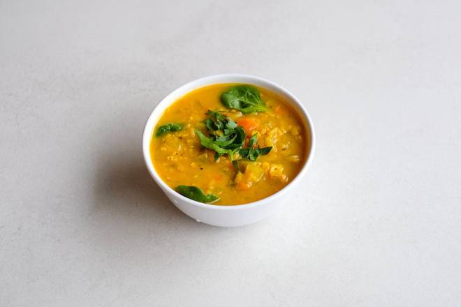 RED LENTIL & GREENS SOUP CUP (8 FL OZ) (GF*,NF,V)