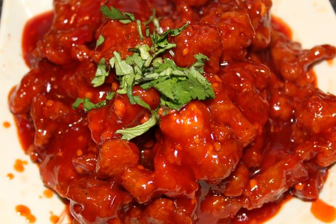 Chicken in Hot Garlic Sauce