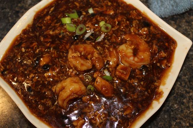 Tiger Prawns in Lobster Sauce
