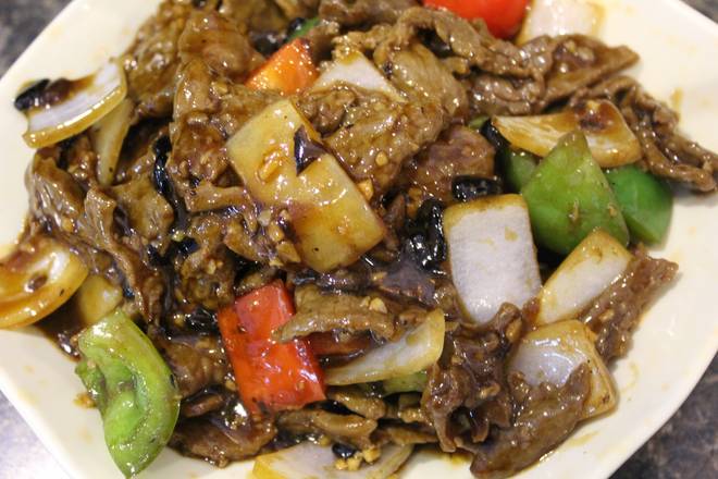 Beef with Black Bean Sauce