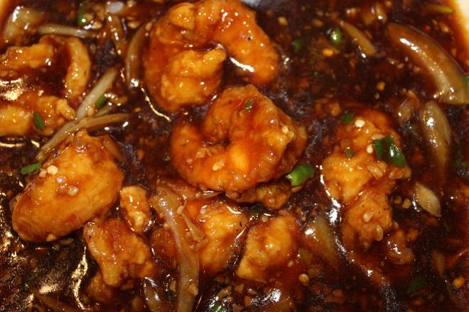 Chilli Tiger Prawns