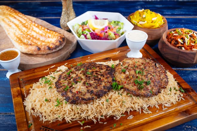 Beef Chapli + Chicken Chapli