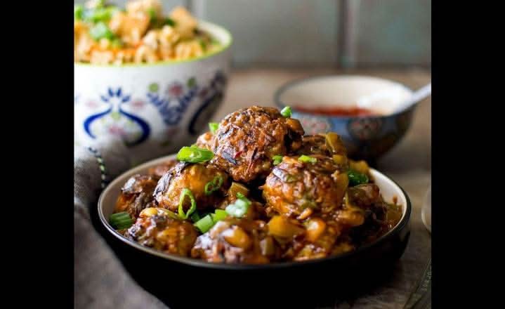 Veg Manchurian Dry