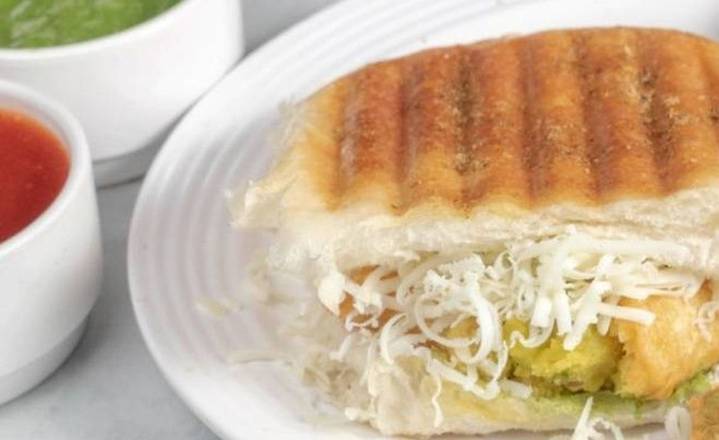 Bombay Grilled Cheese Vada Pav