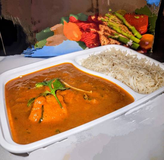Chicken curry combo