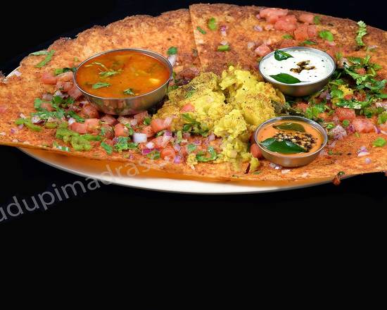 Mysore Garlic Masala Dosa (Signature)