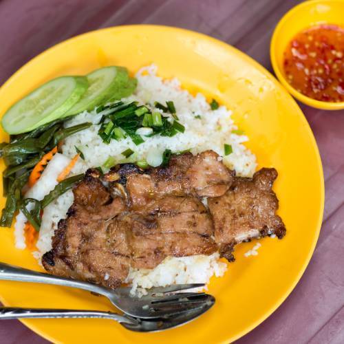 Any Two Items with Rice
