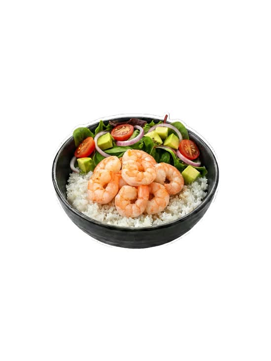 Grilled Shrimp Poke