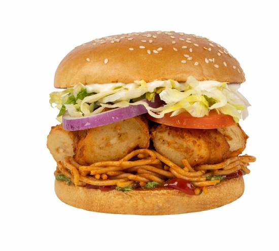 Soya Burger Plus Noodles