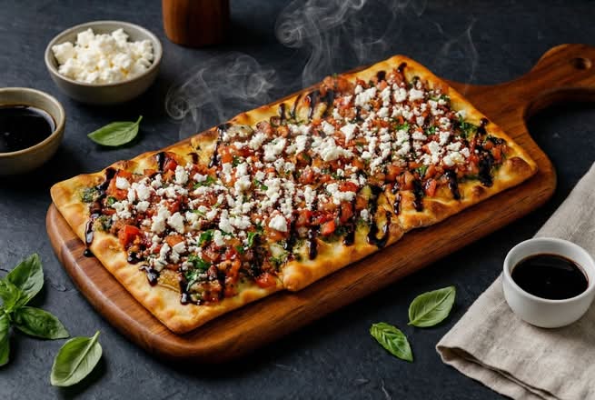 Flat Bread Bruschetta