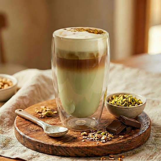 Iced Pistachio Latte
