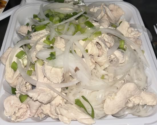 36. Chicken with Rice Noodle Soup