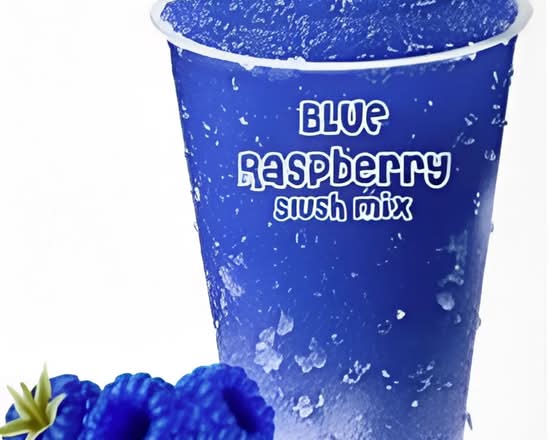 Blue Raspberry Slushie (16 oz)