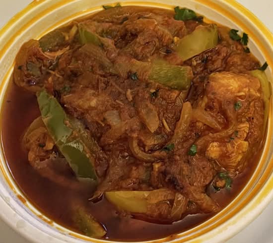 Poulet aux Piments Forts / Chili Chicken