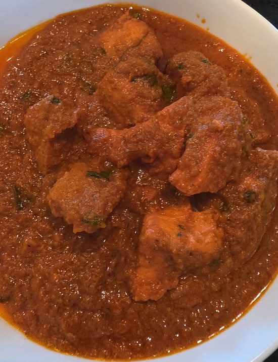 Poulet Vindaloo / Chicken Vindaloo