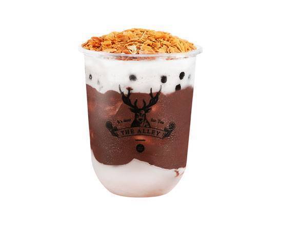 Crunchy Cocoa Milk Tea