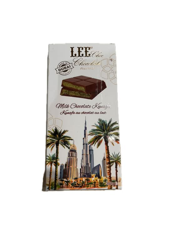 Chocolat Dubai Lee 200g pistache kunafa