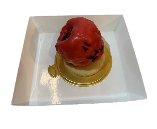 Trompe l'oeuil framboise