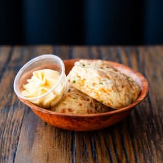 Jalapeño Cheddar Biscuits & Honey Butter