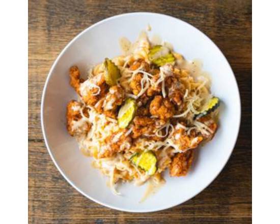 Fried Chicken Mac n' Cheese