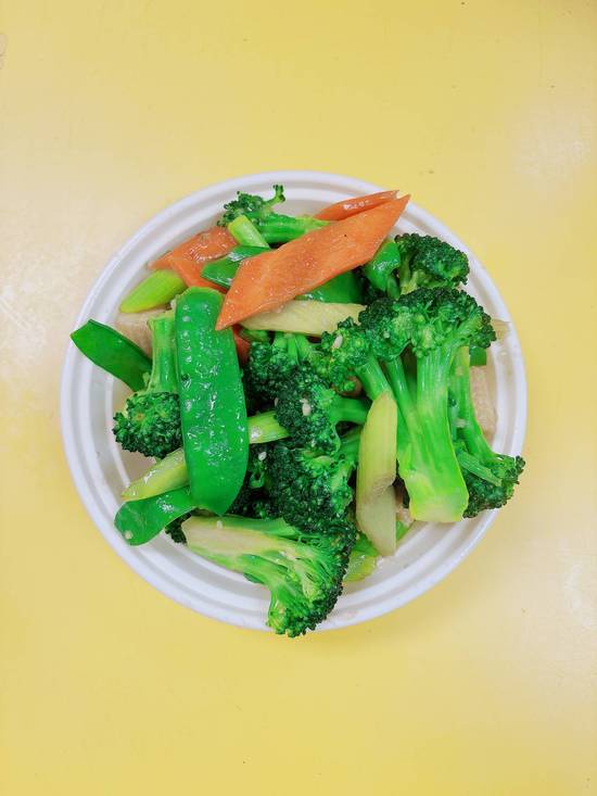 Sauteed Mixed Chinese Vegetables