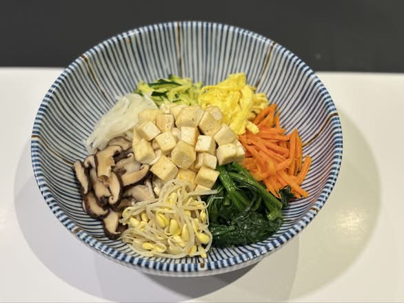 Bibimbap au tofu / Tofu Bibimbap