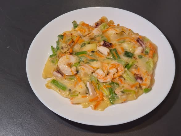 Jeon aux fruits de mer / Seafood Jeon