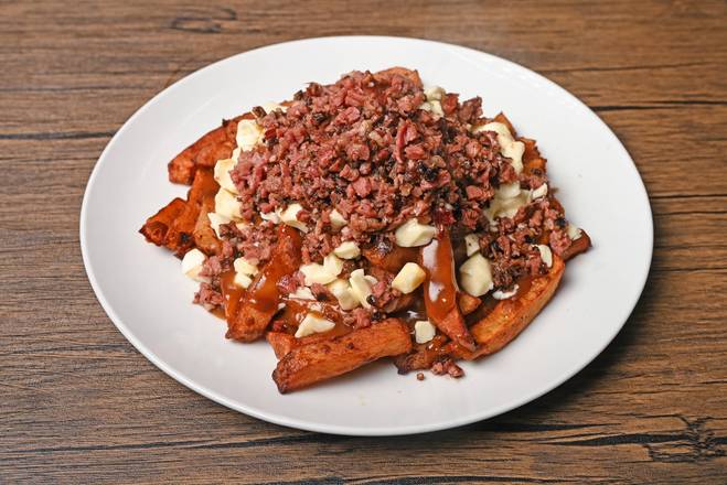 Poutine viande fumee