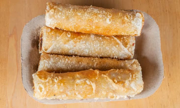 Deep Fried Spring Rolls (4 pcs)
