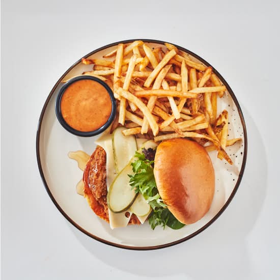 Burger poulet croustillant / Crispy Chicken Burger