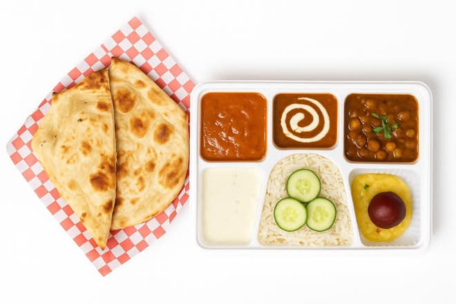 Veg Punjabi thali