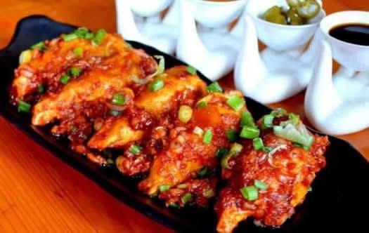 Chilli Momo Veg