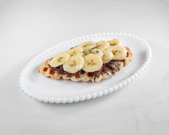 Nutella Banana Croffle