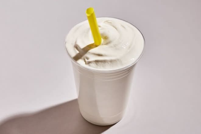 Creamy Vanilla Milkshake