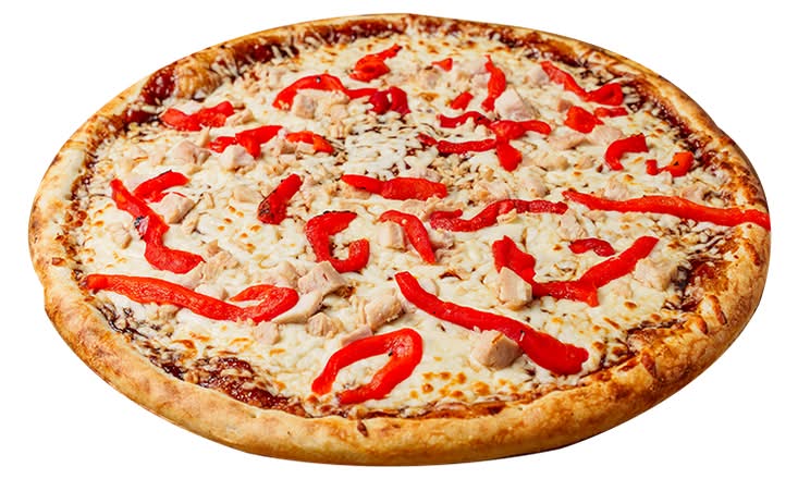 14" Mega BBQ Chicken Pizza