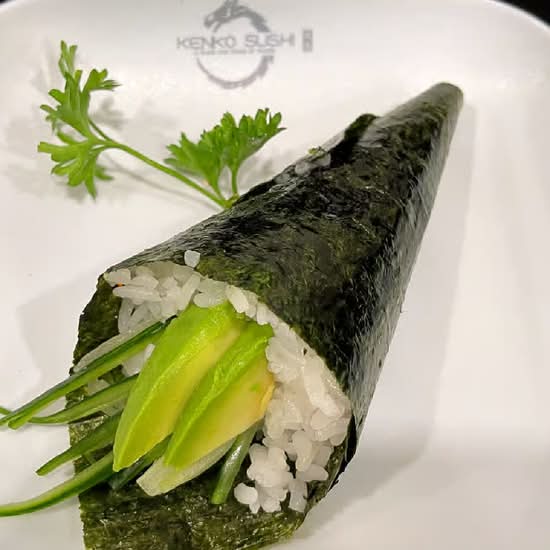 Avocado Cucumber Cone